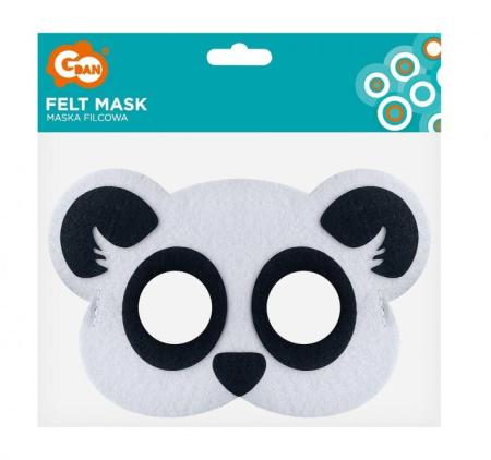 Panda Filzmaske für Kinder